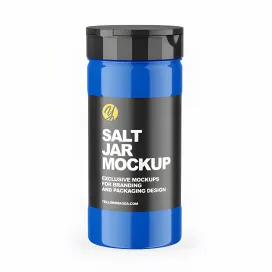 Glossy Salt Jar